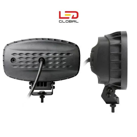 LED Global 10 Inch LED Driving Light with Dual Colour Position & Amber Strobe - LG934