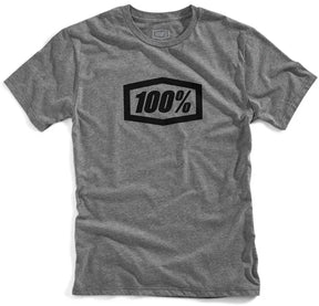 100% Essential T-Shirt Gunmetal Heather