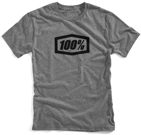100% Essential T-Shirt Gunmetal Heather