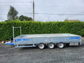 Dale Kane Trailers 16ft Tri Axle Builders Trailer