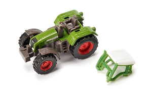 Siku Fendt Tractor with Krampe Dump Truck 1:87