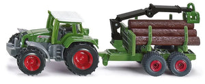 Siku Fendt Tractor with Forest Trailer 1:87