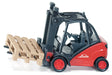 SIKU Forklift Truck - Detailed Model with Movable Lift and Rubber Tires