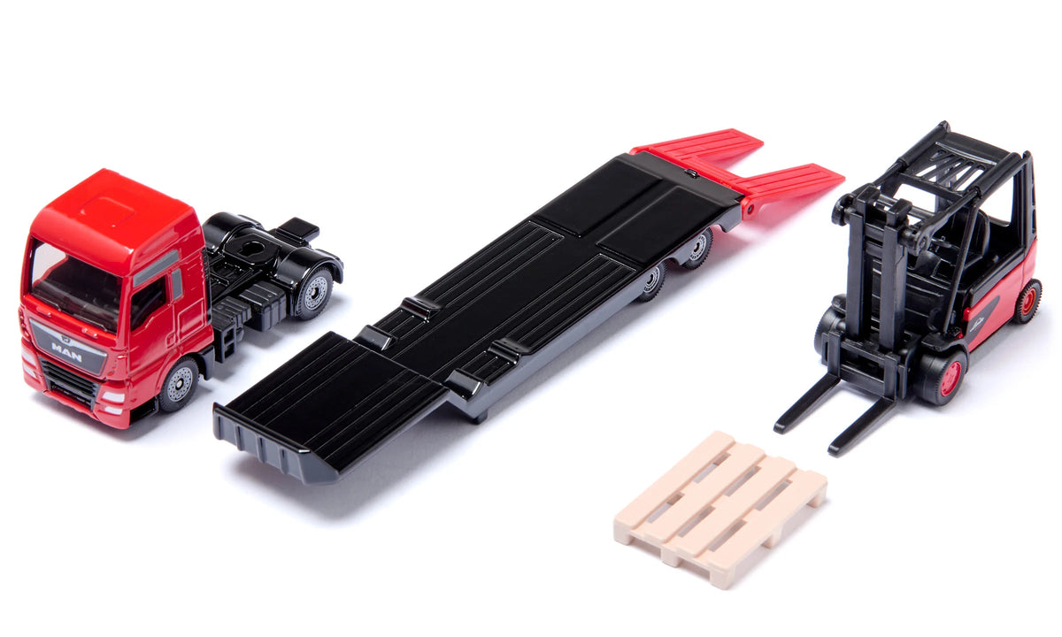 Siku MAN Truck with Linde Forklift 1:87