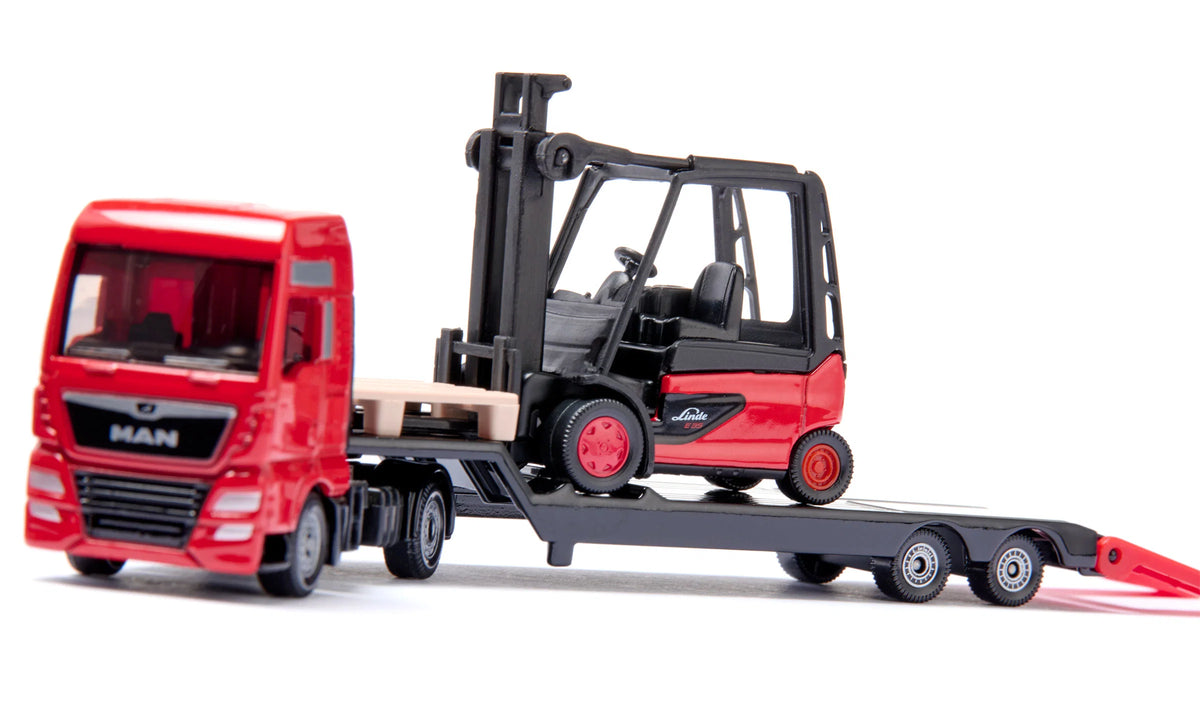 Siku MAN Truck with Linde Forklift 1:87
