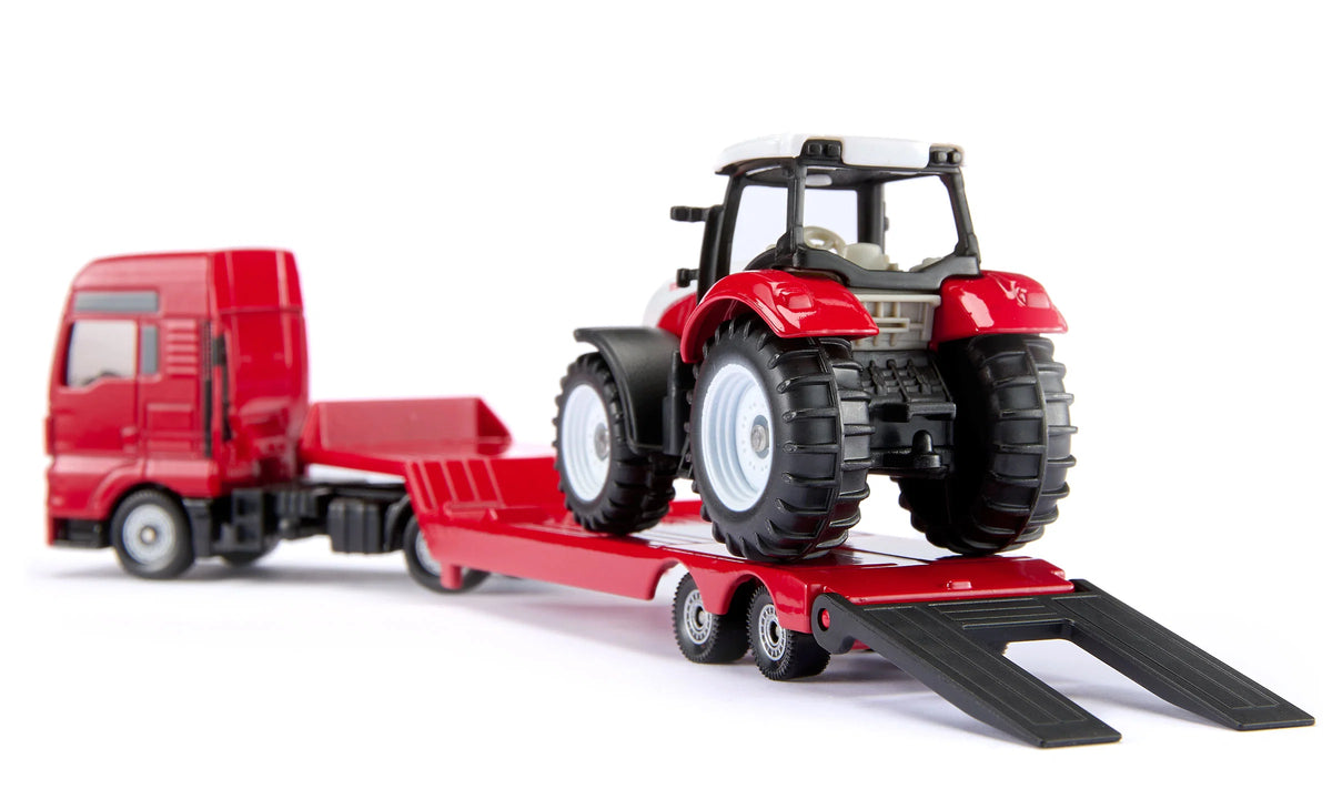 Siku MAN truck with Steyr tractor 1:87