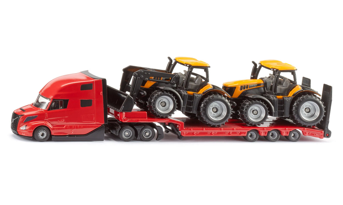 Siku Volvo Truck with JCB Tractors 1:87