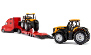 Siku Volvo Truck with JCB Tractors 1:87