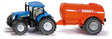 SIKU New Holland Tractor with Single Axle Vacuum Tanker Toy - 1:50 Scale | SIKUFARMER Series