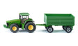 SIKU John Deere 8000 Series Tractor with Tipping Trailer Toy - 1:50 Scale | SIKUFARMER Series