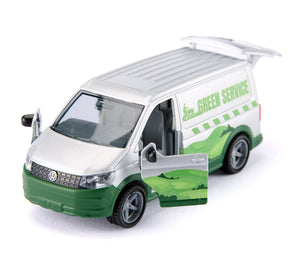 Siku VW T6 with Ride On Lawn Mower 1:50