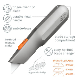 Slice Manual Metal-Handle Utility Knife
