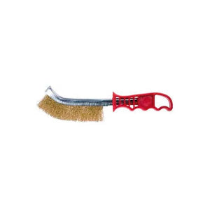 SWP Mild Steel Scratch Brush - Red Handle | Rust & Paint Removal