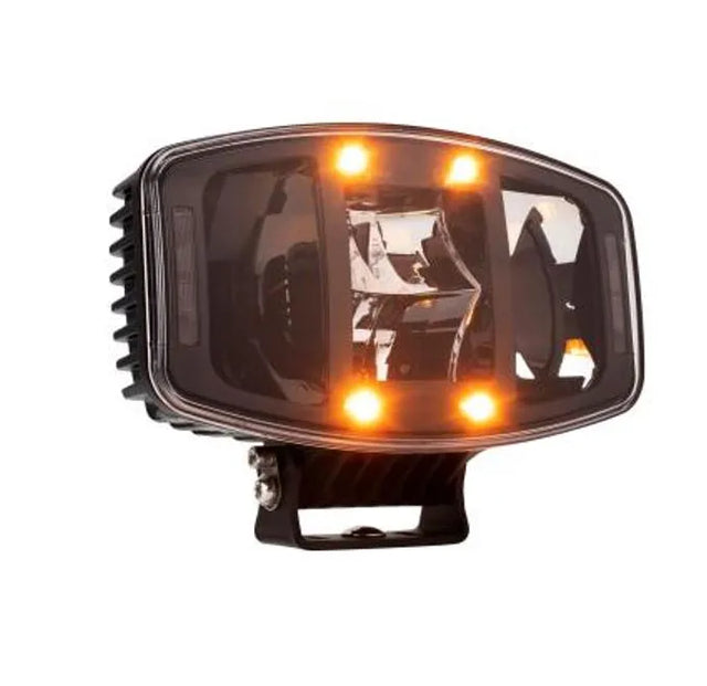120W LED Driving Light with Dual Colour Position & Amber Warning Strobe - LG933