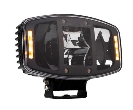 120W LED Driving Light with Dual Colour Position & Amber Warning Strobe - LG933