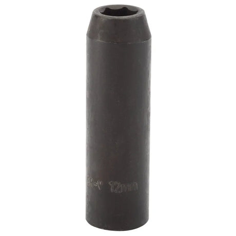 Draper Deep Impact Socket, 1/2" SQ. DR. ,12mm