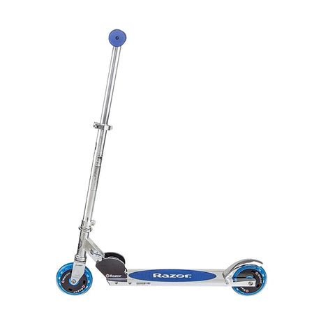 Razor A125 Scooter - Blue GS | Lightweight Folding Kids Scooter with GS Safety Certification