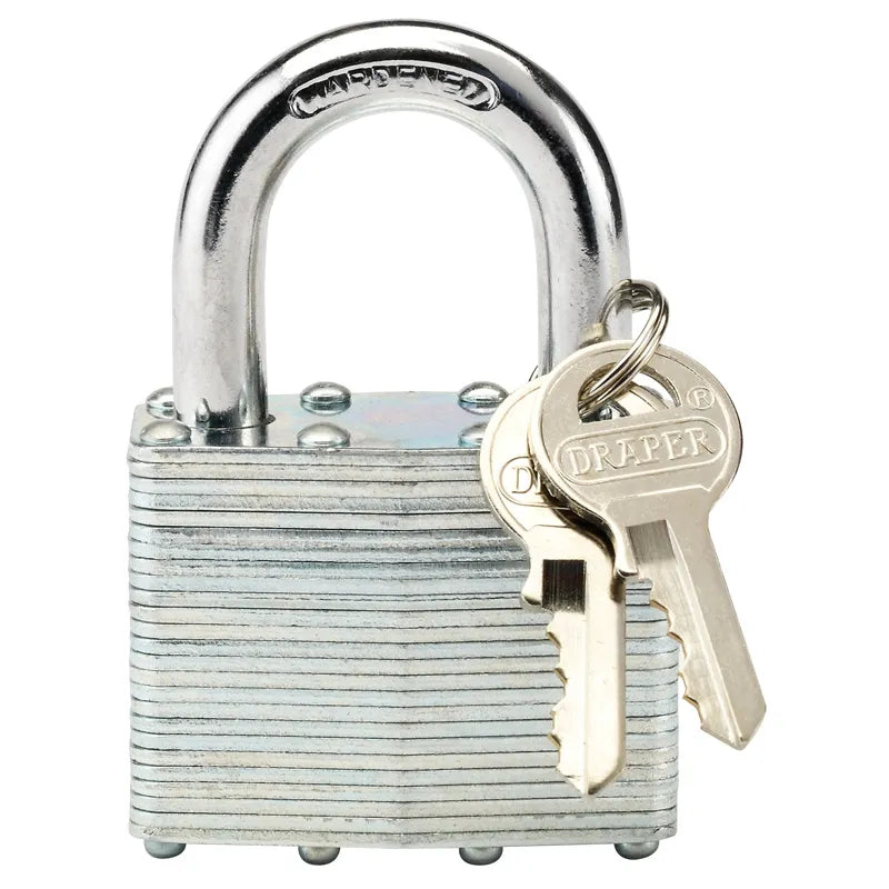 Draper 50mm Laminated Steel Padlock