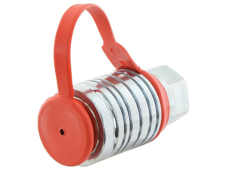 Sparex Red PVC Dust Plug - Fits 1/2" Female Coupling | Durable & Protective