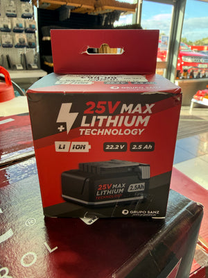 Pulmic 25v 2.5Ah Battery