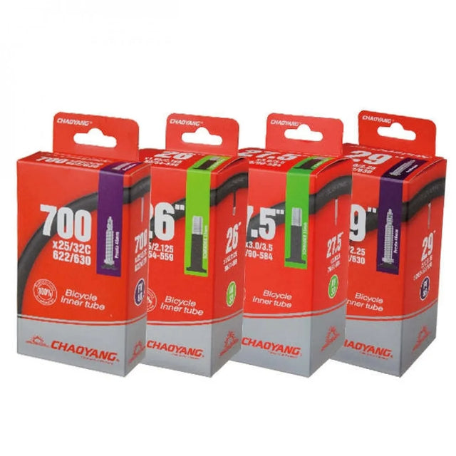 Chaoyang 12 1/2 x 2 1/4 Tube, 42° Bend Valve - Durable Inner Tube for Bikes and Scooters