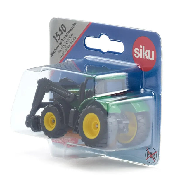 Siku John Deere 6215R Tractor with Log Grapple 1:87