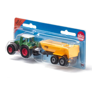 Siku Fendt Tractor with Krampe Dump Truck 1:87