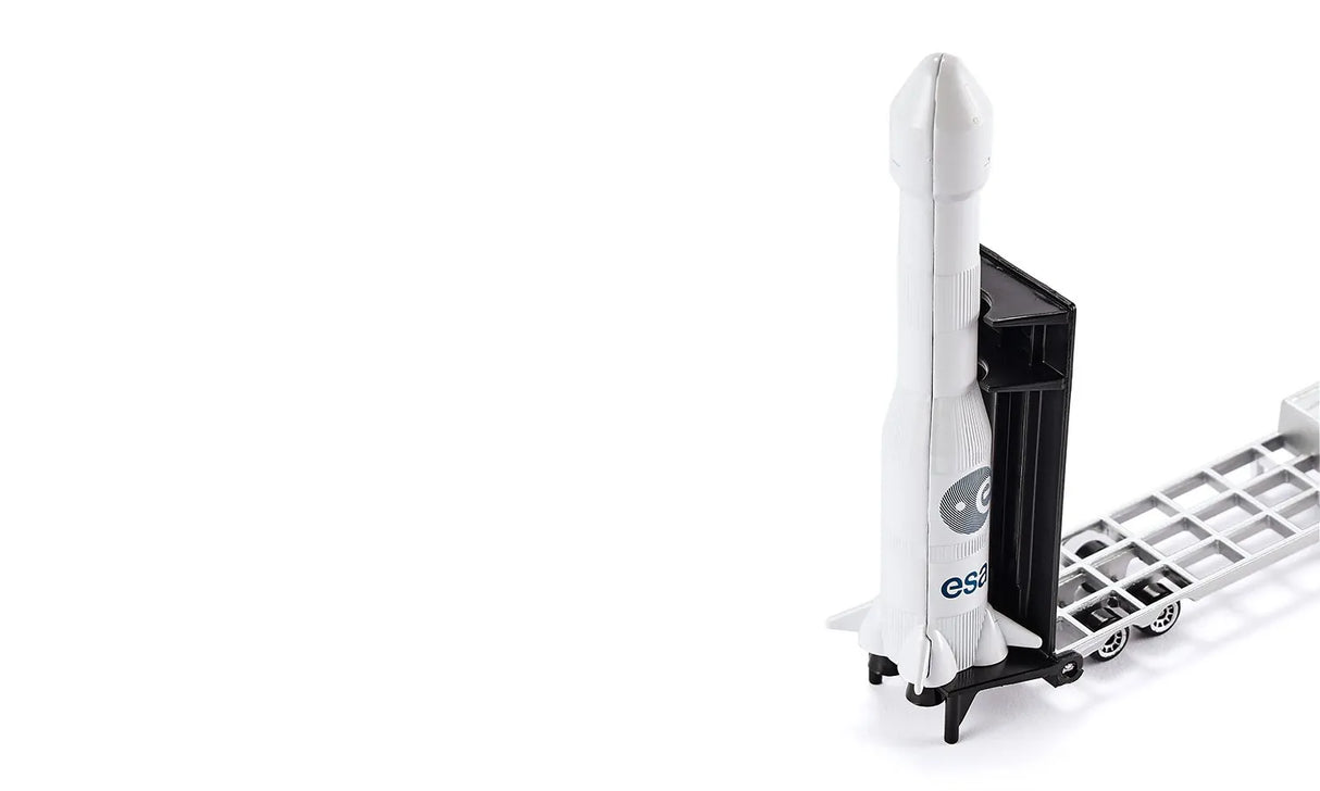 Siku Low Loader with Rocket 1:87