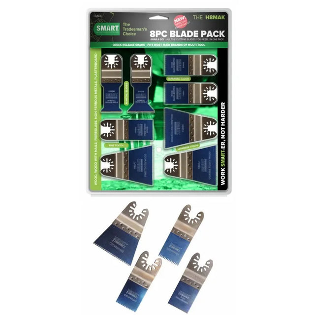 Smart H8MAK 8 Piece Multi Tool Blade Set