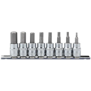 Draper Metric Hex, Socket Bit Set, 3/8" SQ, DR., 48mm (8 Piece)