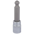 Draper Ball End Hexagonal Socket Bits 3/8" Sq. Dr. 9mm