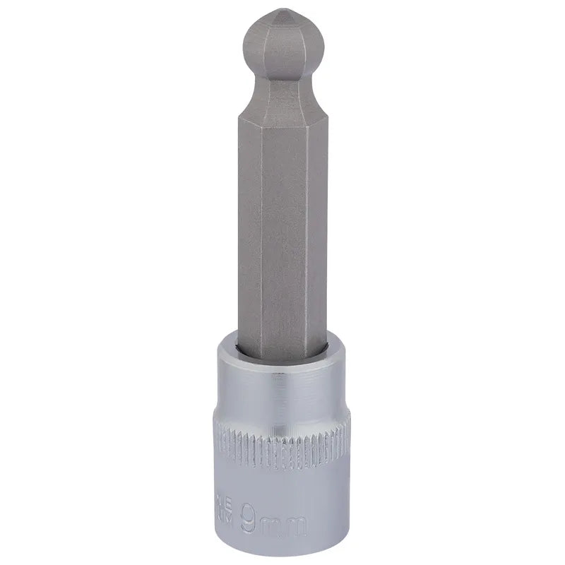 Draper Ball End Hexagonal Socket Bits 3/8" Sq. Dr. 9mm
