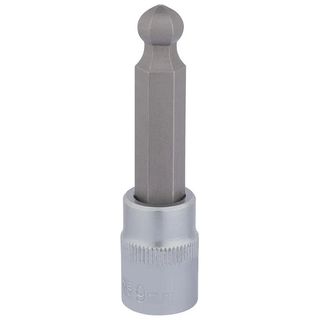 Draper Ball End Hexagonal Socket Bits 3/8" Sq. Dr. 9mm