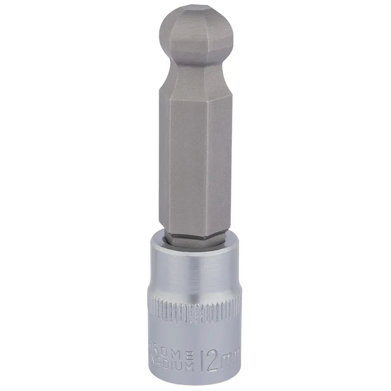 Draper Ball End Hexagonal Socket Bits 3/8" Sq. Dr. 12mm