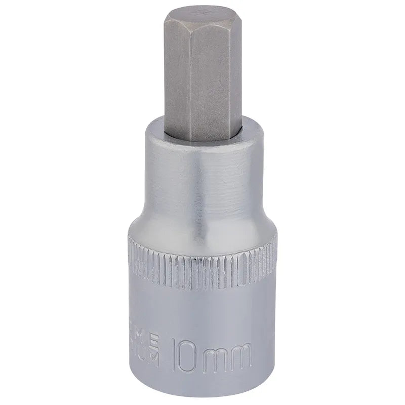 Draper Hexagonal Socket Bits, 1/2" Sq, DR. 10mm