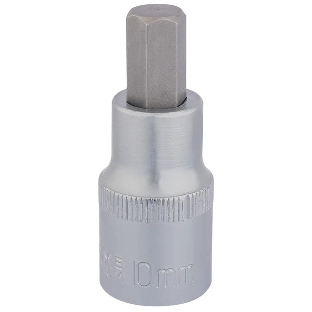 Draper Hexagonal Socket Bits, 1/2" Sq, DR. 10mm