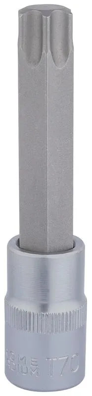 T70 x 100mm Draper TX-STAR® 1/2" Sq. Dr. Socket Bit