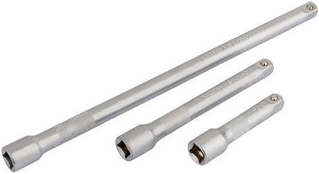 Draper 3/8" Sq. Extension Bar Set (3 Piece)