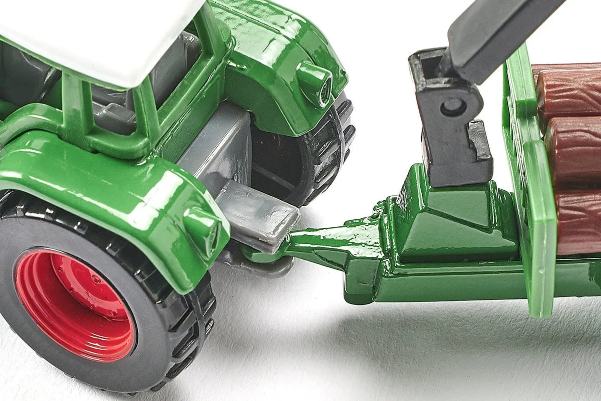 Siku Fendt Tractor with Forest Trailer 1:87