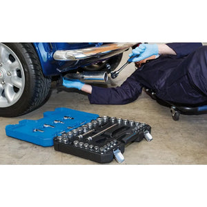 Draper Expert Combined Mm/Af Socket Set, 1/2" Sq. Dr. (41 Piece)