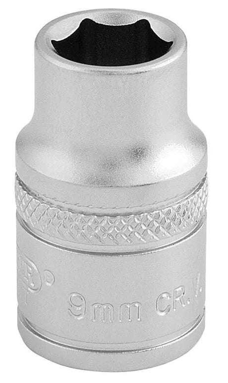 Draper 3/8" Sq. 6 Point Metric Socket (9mm)