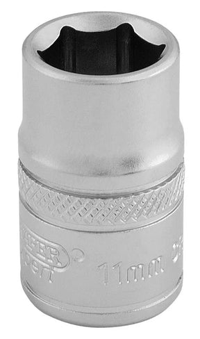 Draper 3/8" Sq. 6 Point Metric Socket (11mm)
