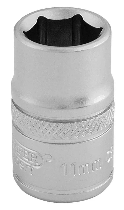 Draper 3/8" Sq. 6 Point Metric Socket (11mm)
