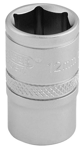 Draper 3/8" Sq. 6 Point Metric Socket (12mm)