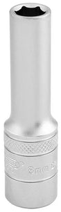 Draper 3/8" Sq. 6 Point Metric Deep Socket (8mm)
