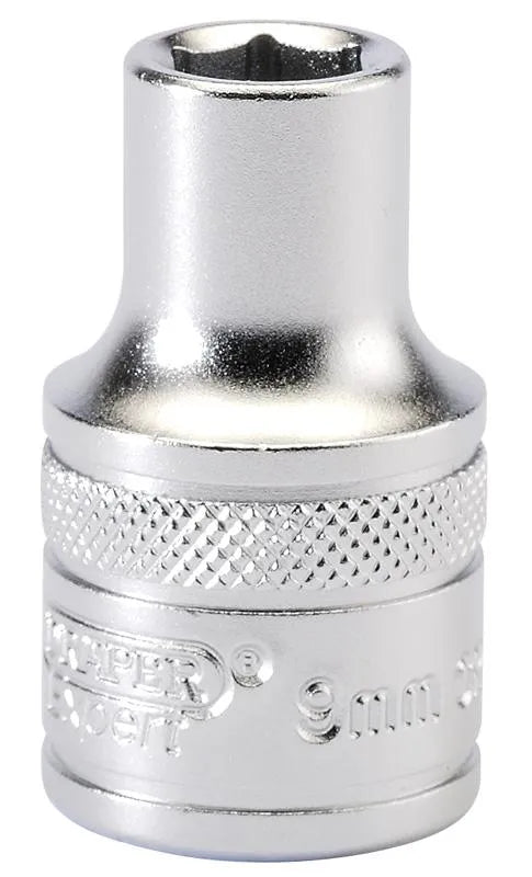 Draper 1/2" Sq. 6 Point Metric Socket (9mm)