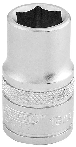 Draper 1/2" Sq. 6 Point Metric Socket (13mm)