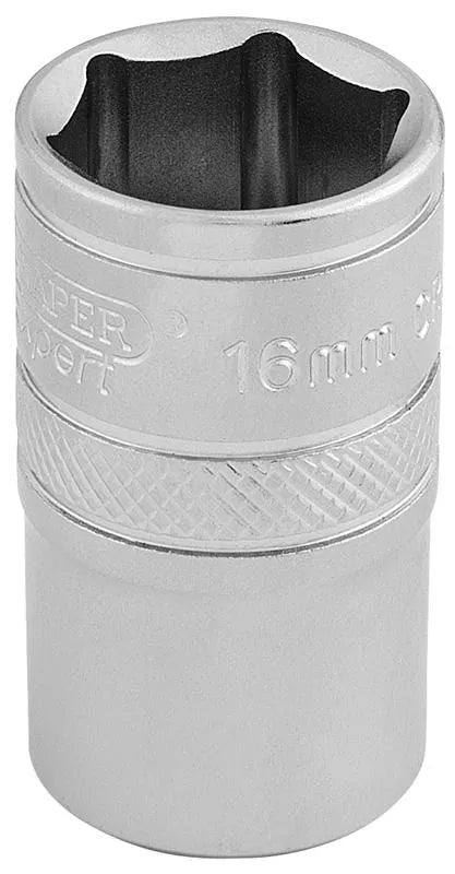 Draper 1/2" Sq. 6 Point Metric Socket (16mm)