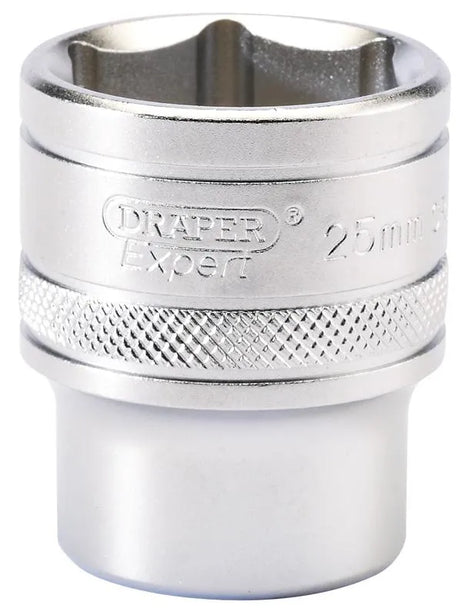 Draper 1/2" Sq. 6 Point Metric Socket (25mm)