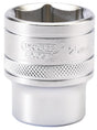 Draper 1/2" Sq. 6 Point Metric Socket (25mm)